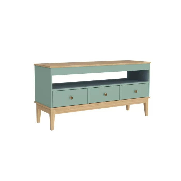 COLONIAL TV Stand with 3 drawers