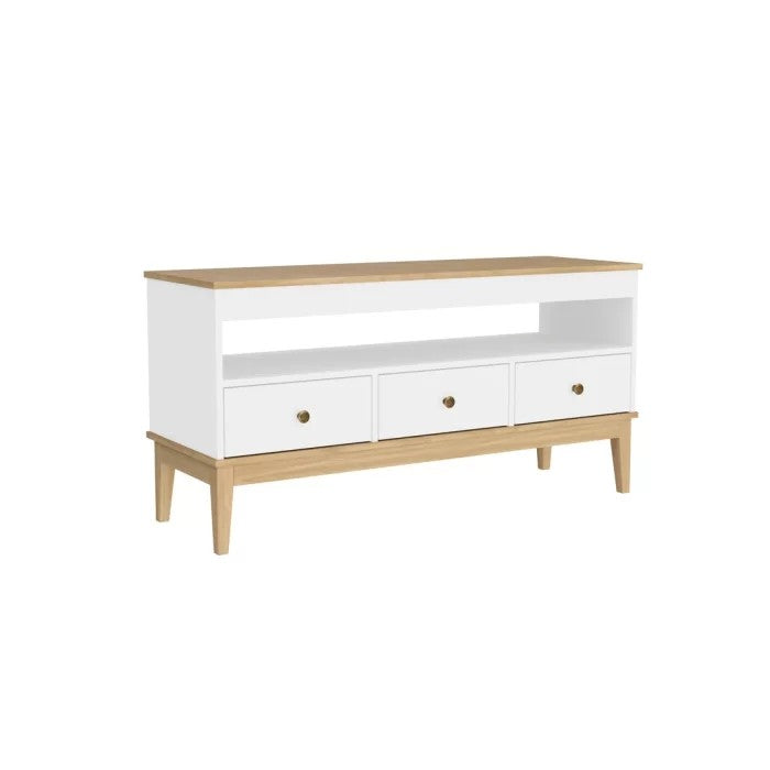 COLONIAL TV Stand with 3 drawers