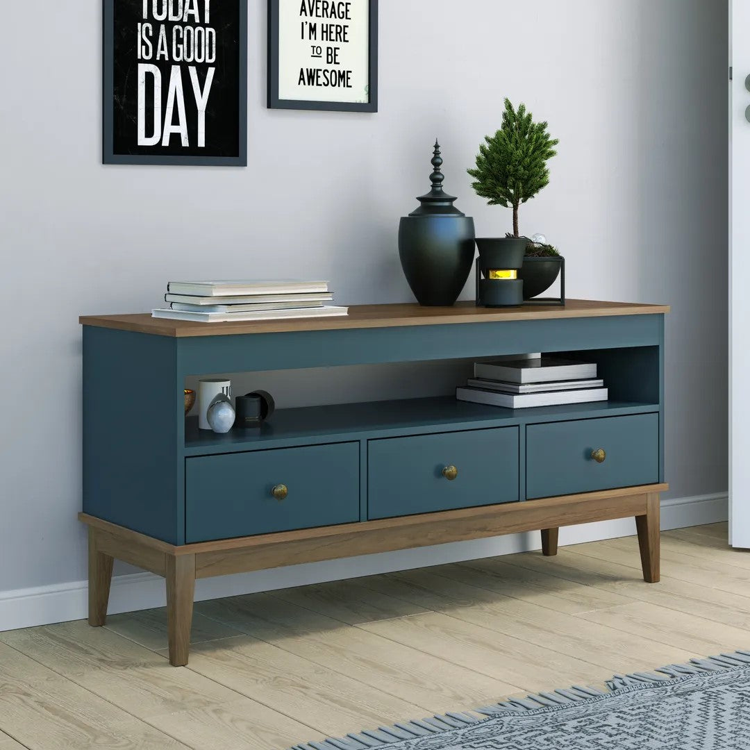 COLONIAL TV Stand with 3 drawers
