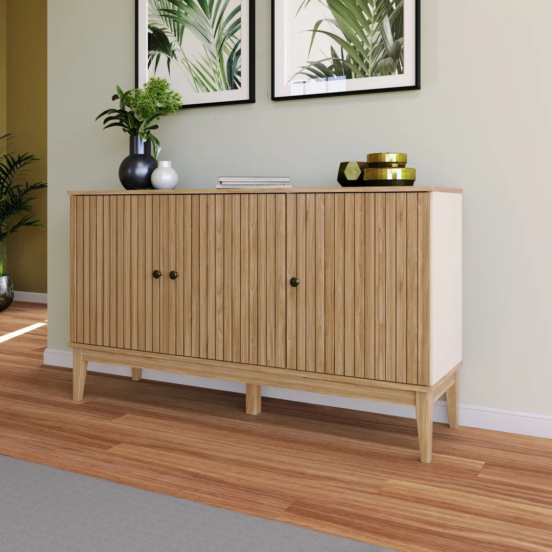 STRIPED Sideboard with 3 Doors