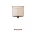 SLIM Table Lamp – Straw Shade
