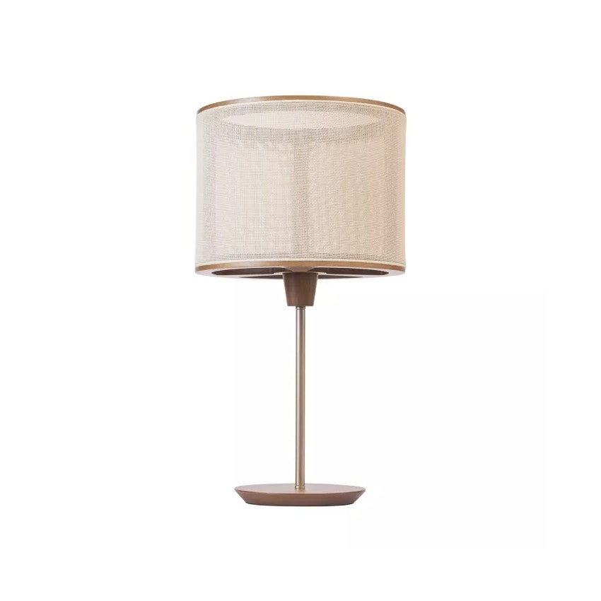 SLIM Table Lamp – Straw Shade