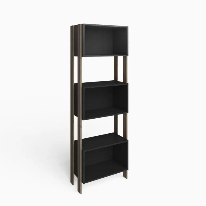 RETRO Three-Shelf Bookcase