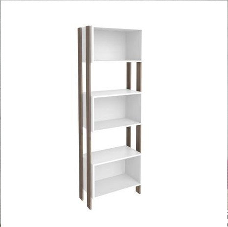RETRO Three-Shelf Bookcase