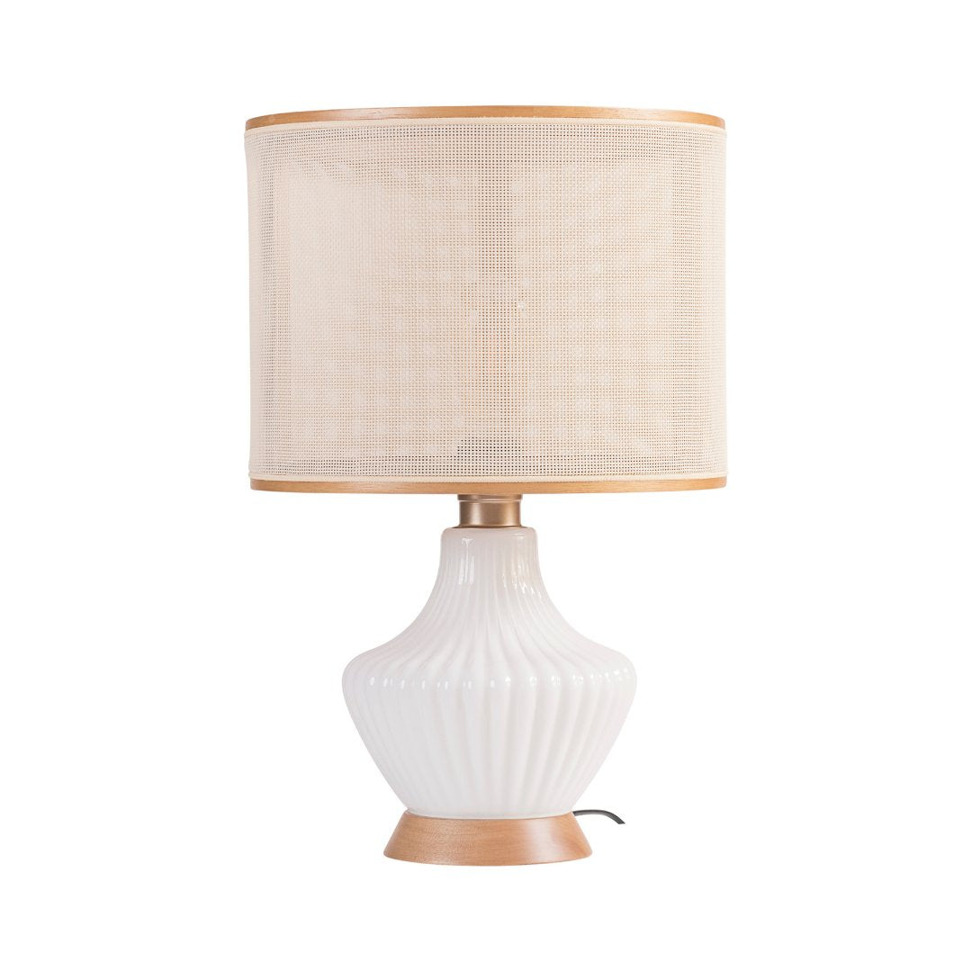 Trento Table Lamp – Orion Linen Shade