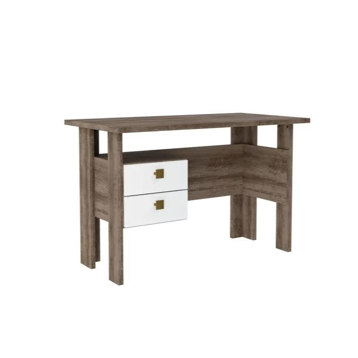 Two-Drawer Home Office Desk