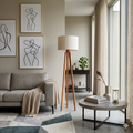 Tripod Luxe Floor Lamp