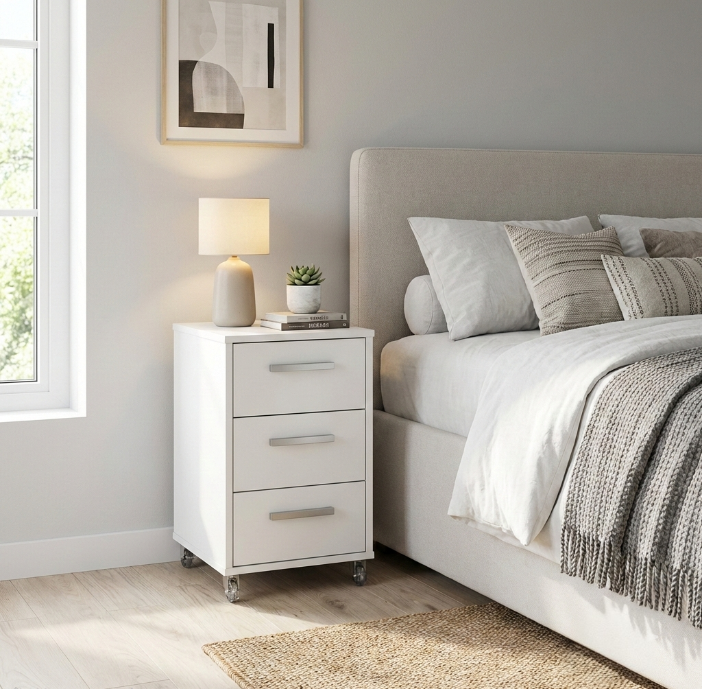 3-Drawer Storage Cabinet
