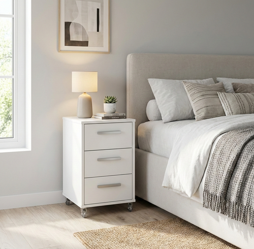 3-Drawer Storage Cabinet