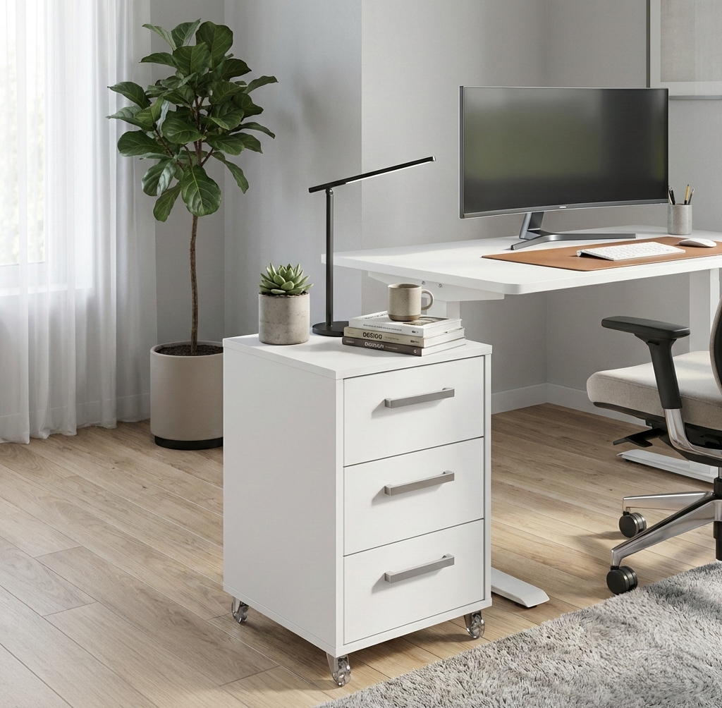3-Drawer Storage Cabinet
