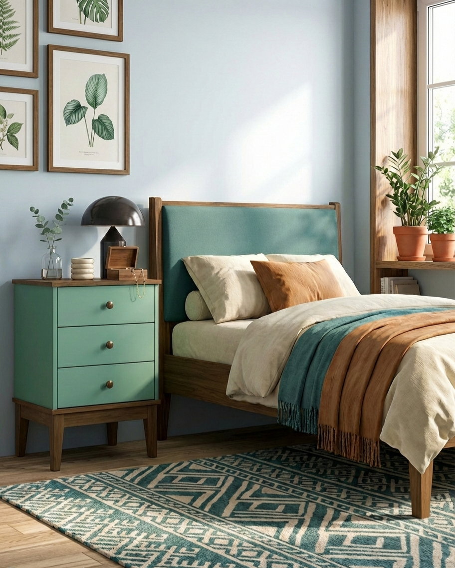 COLONIAL Bedside Table