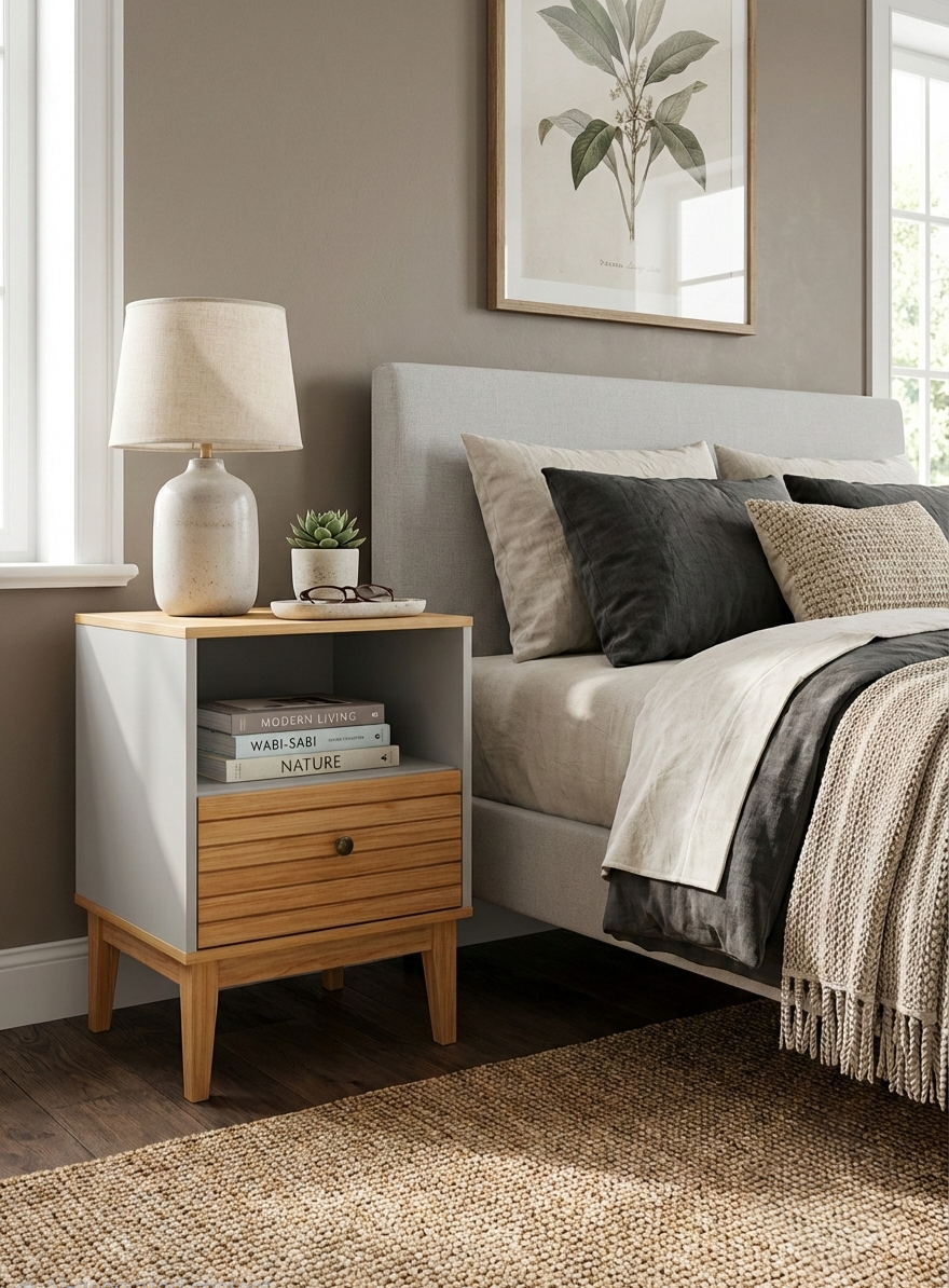 STRIPED Nightstand