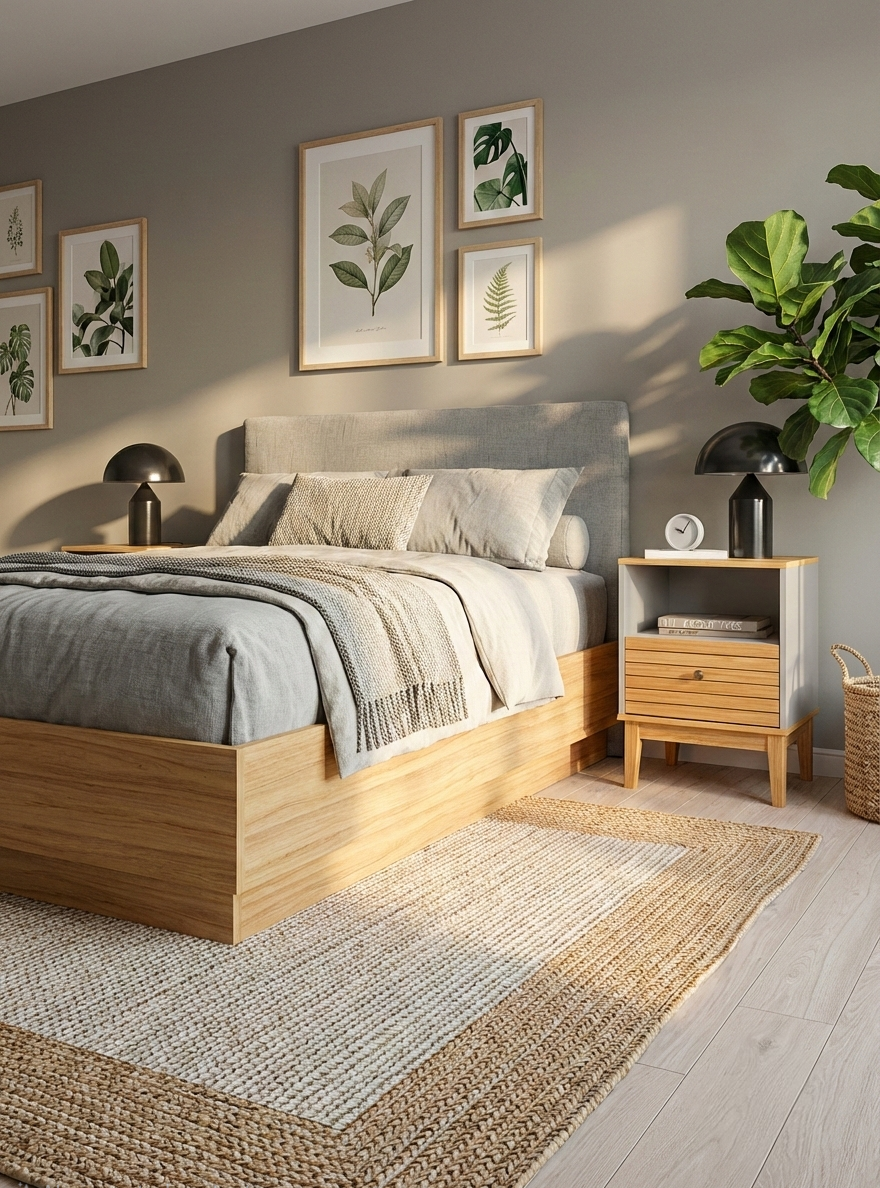 STRIPED Nightstand