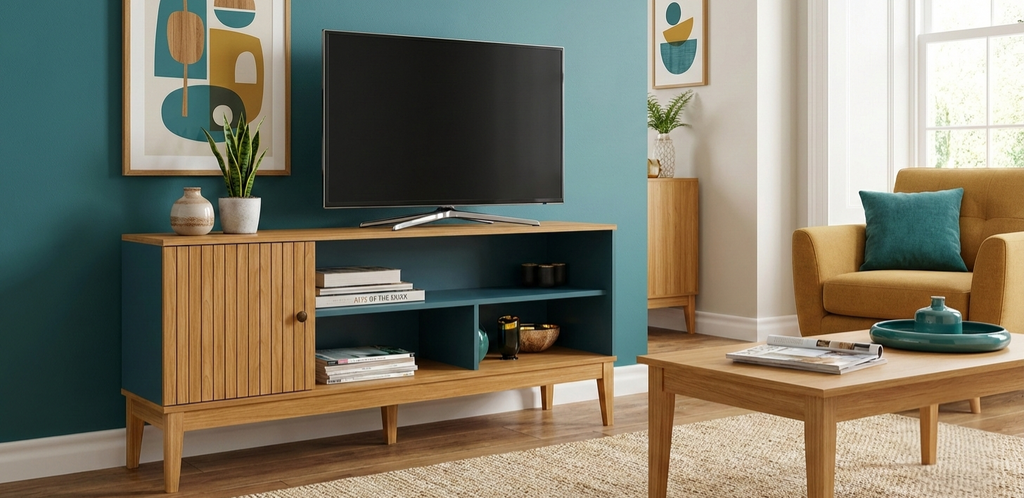 STRIPED TV Stand